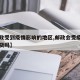 【邮政受到疫情影响的地区,邮政会受疫情停止发货吗】