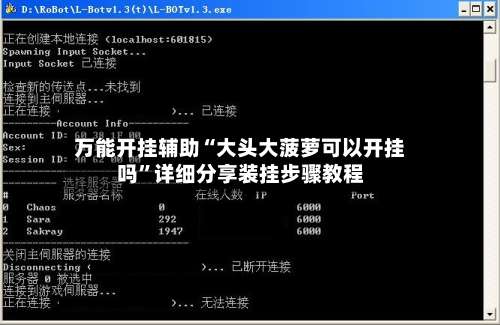 万能开挂辅助“大头大菠萝可以开挂吗”详细分享装挂步骤教程-第3张图片