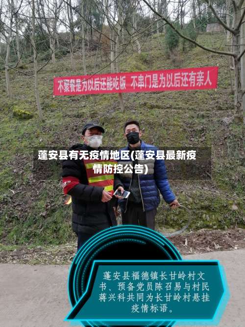 蓬安县有无疫情地区(蓬安县最新疫情防控公告)-第2张图片